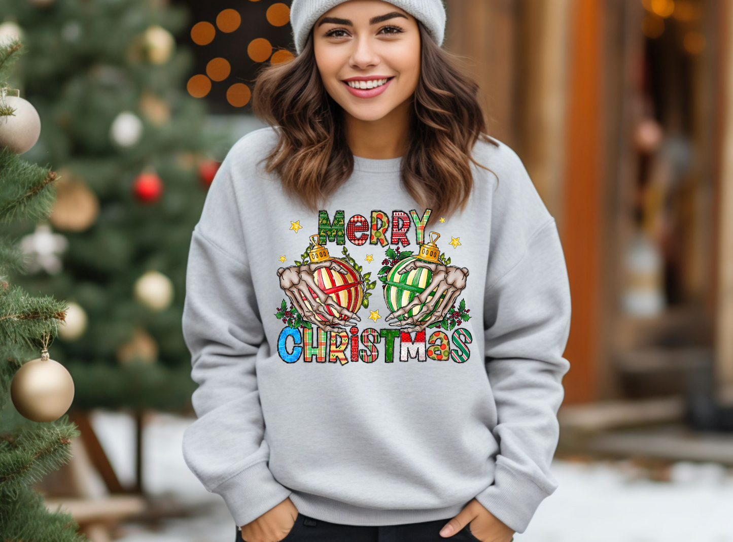 Merry Christmas – Skeleton Hands