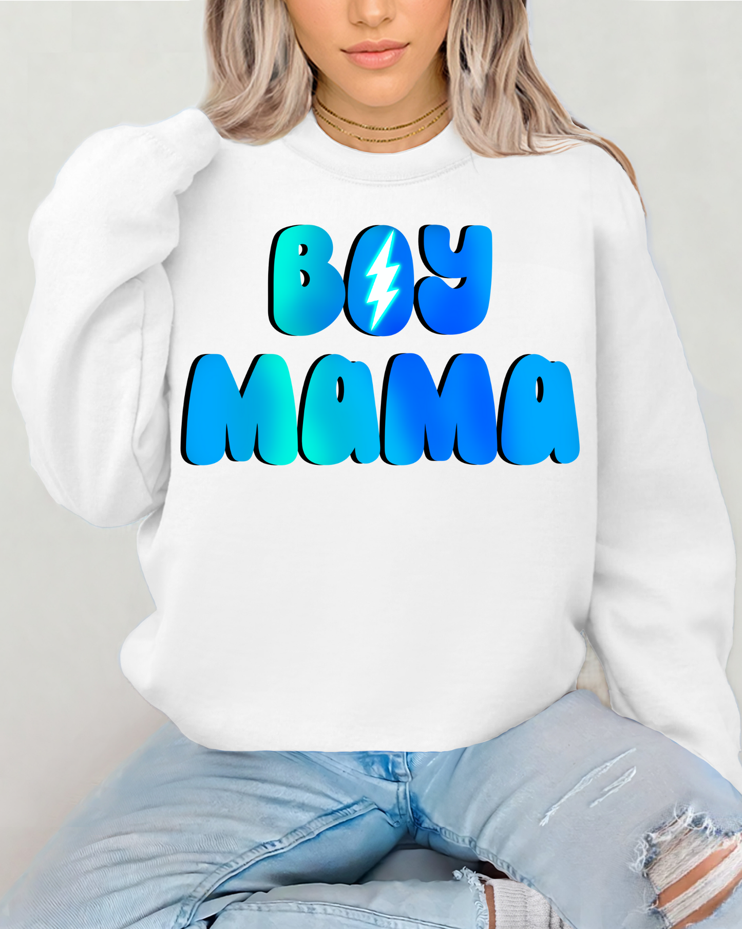Boy Mama Blue