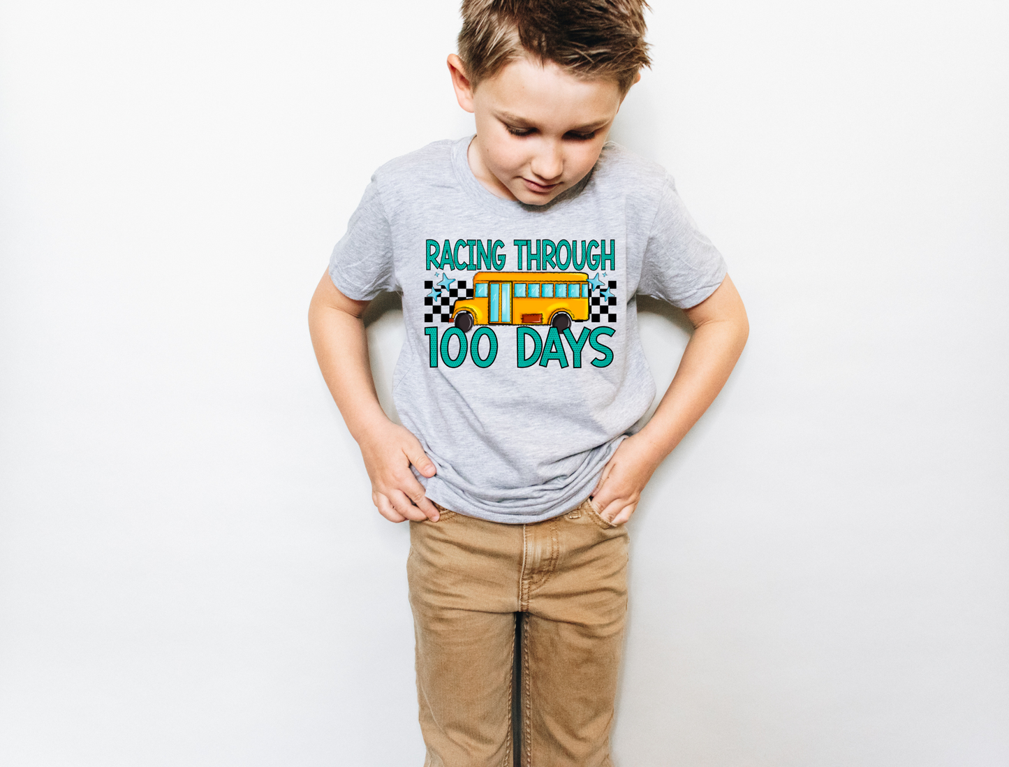 Racing Through 100 Days - Green