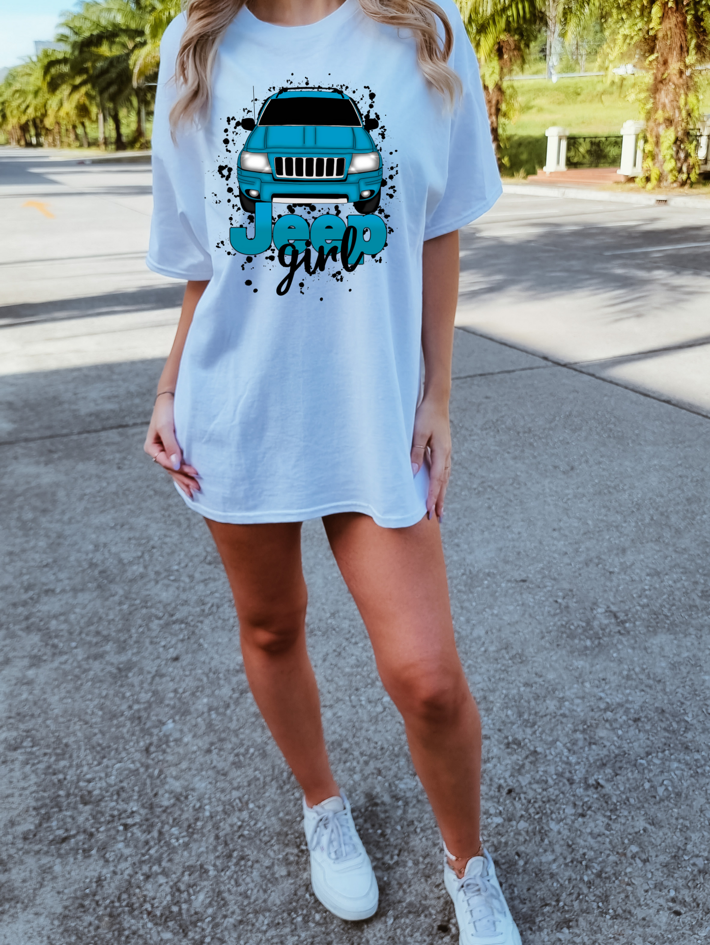 Jeep girl-turquoise