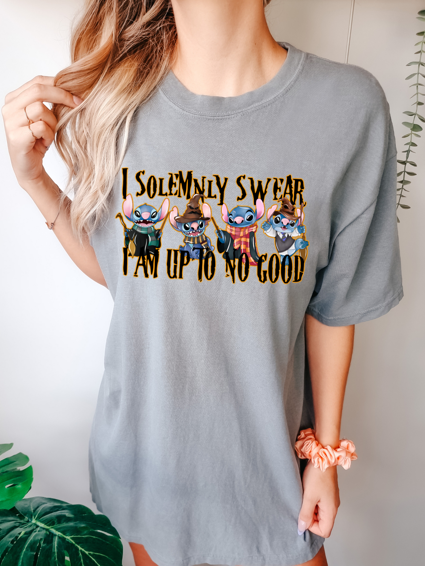 I solemnly swear I am up to no good, stitch