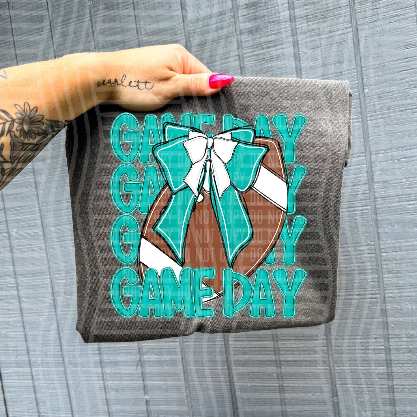 GAMEDAY FOOTBALL TEAL