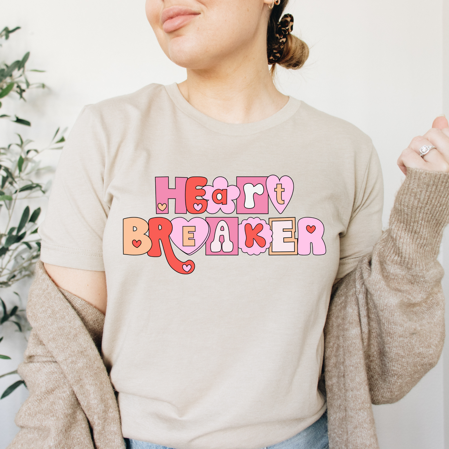 Heart Breaker Heart Letters-DTF Transfer