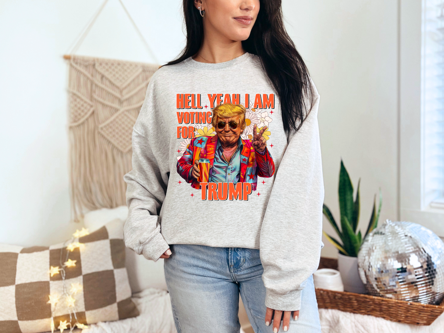 Hell yeah I am voting for Trump