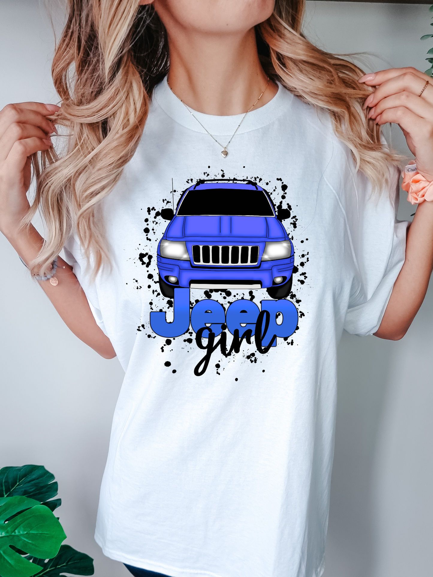 Jeep girl-blue