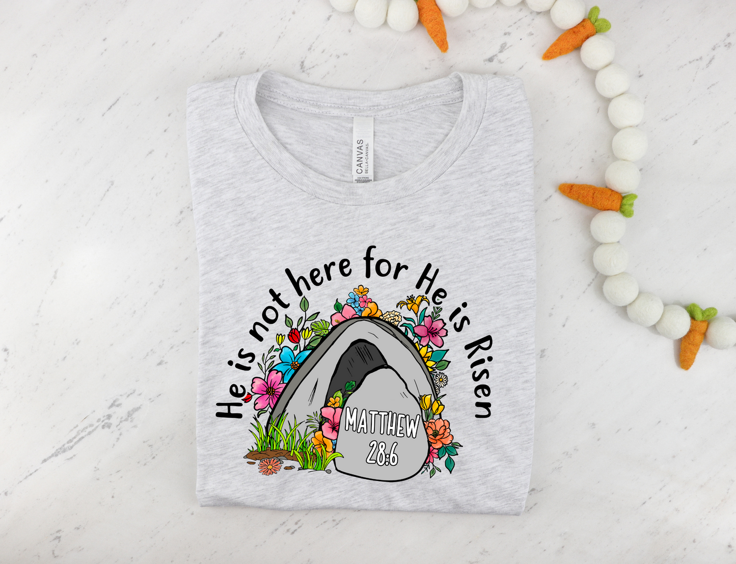 He is not here for he is risen