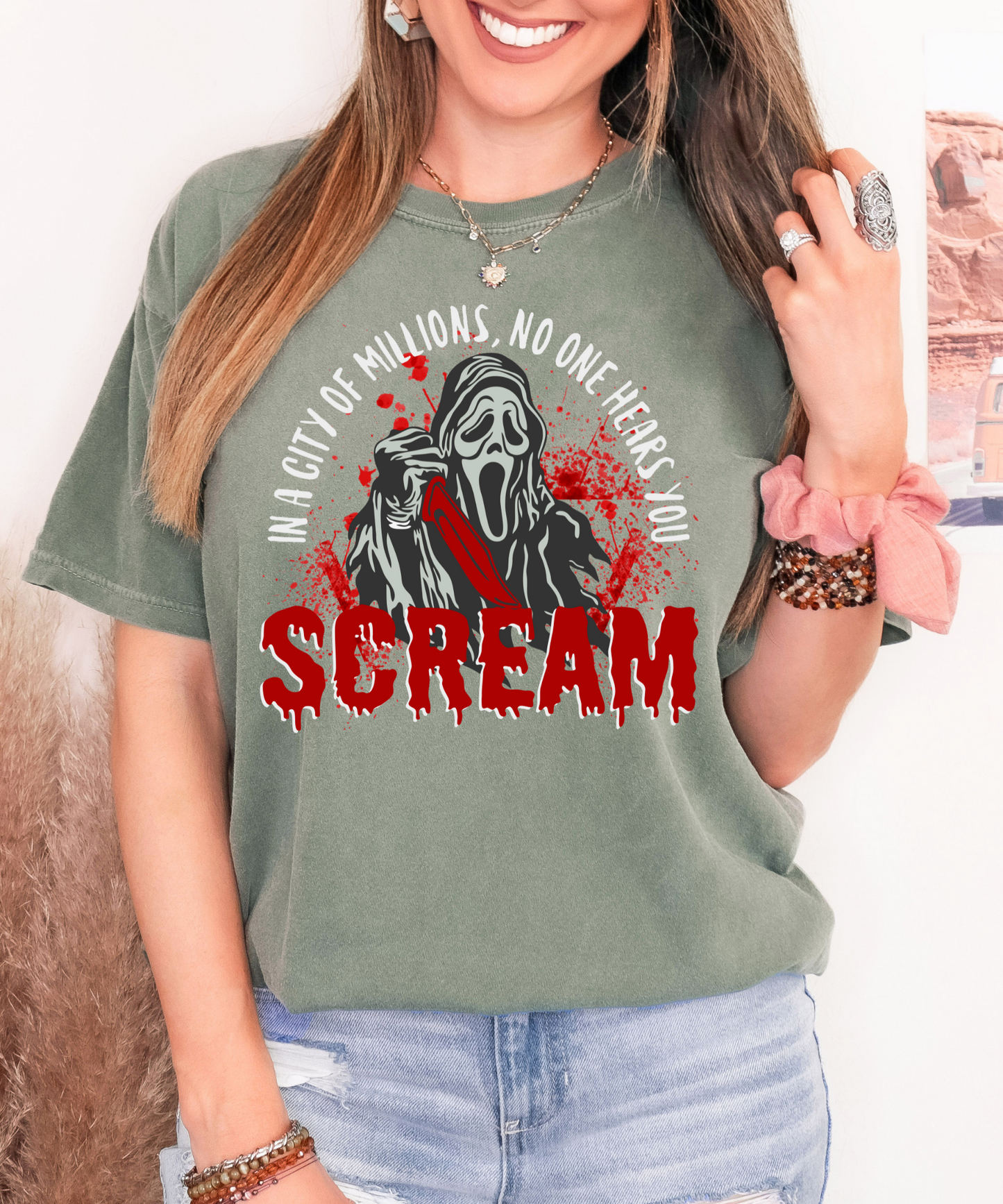 In a city of millions no one hears you scream-white