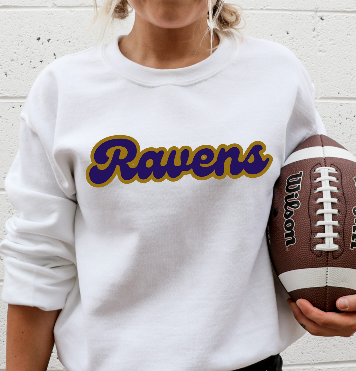 Ravens purple & gold