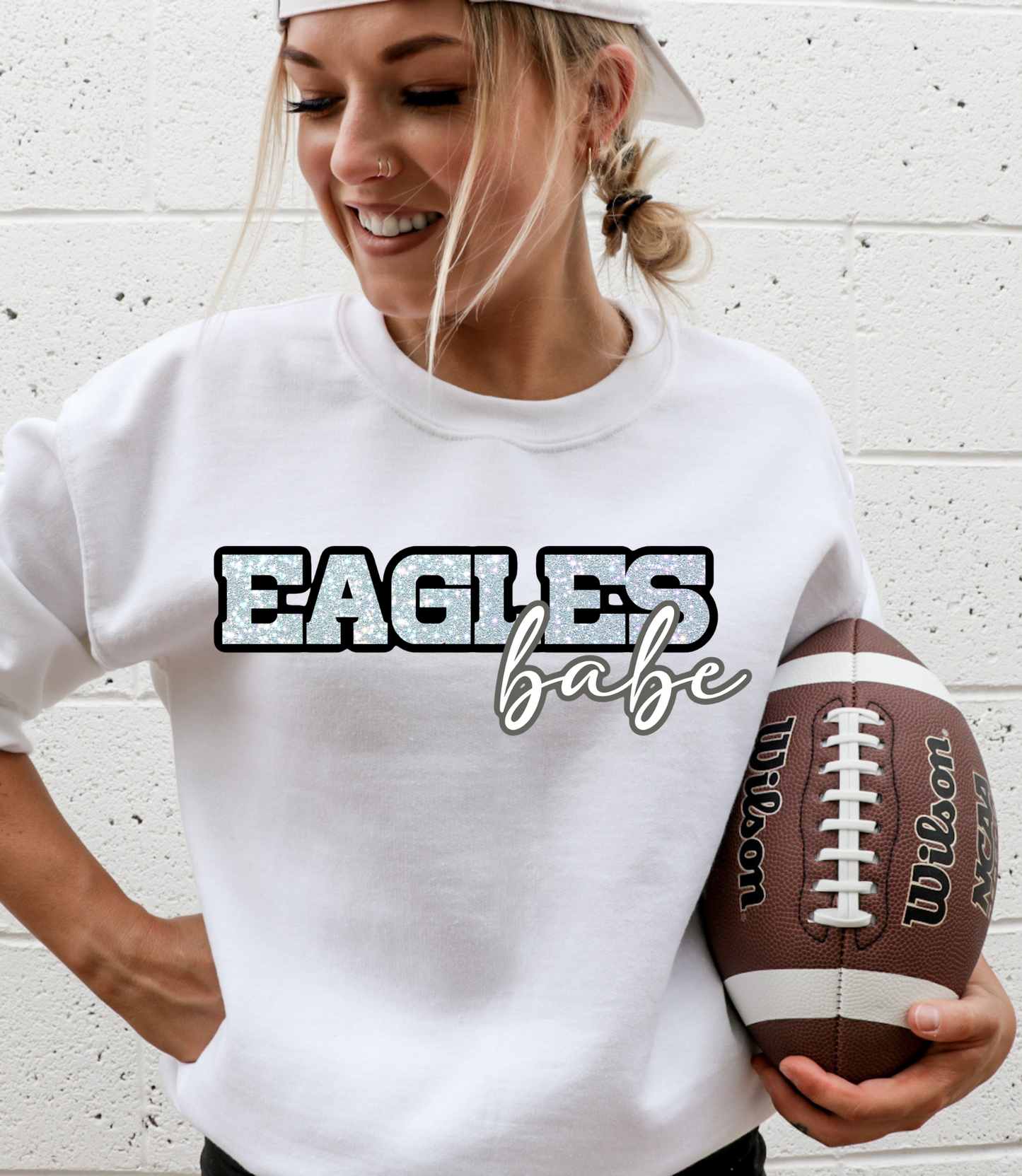Eagles babe GLITTER - DTF Print