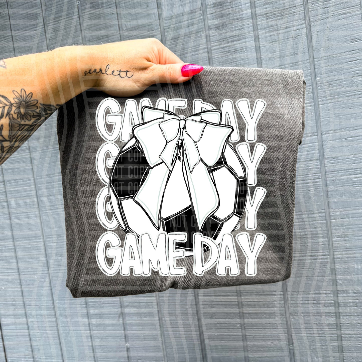 Game Day Soccer White