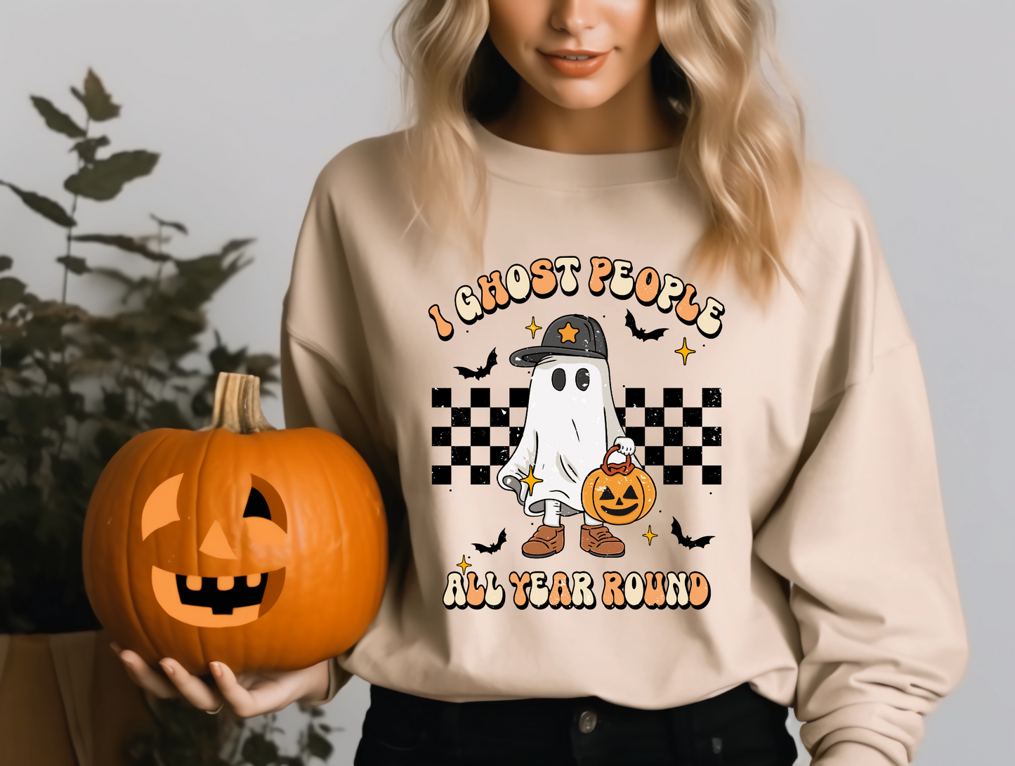 I ghost people all year round