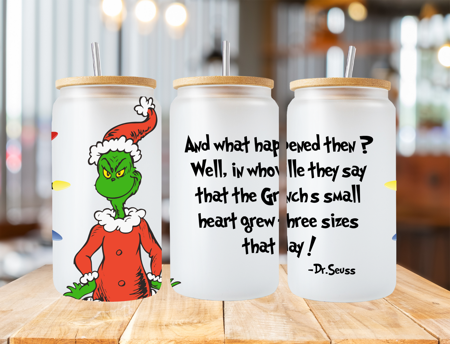 His Heart Grew Three Sizes - UV Libby Wrap