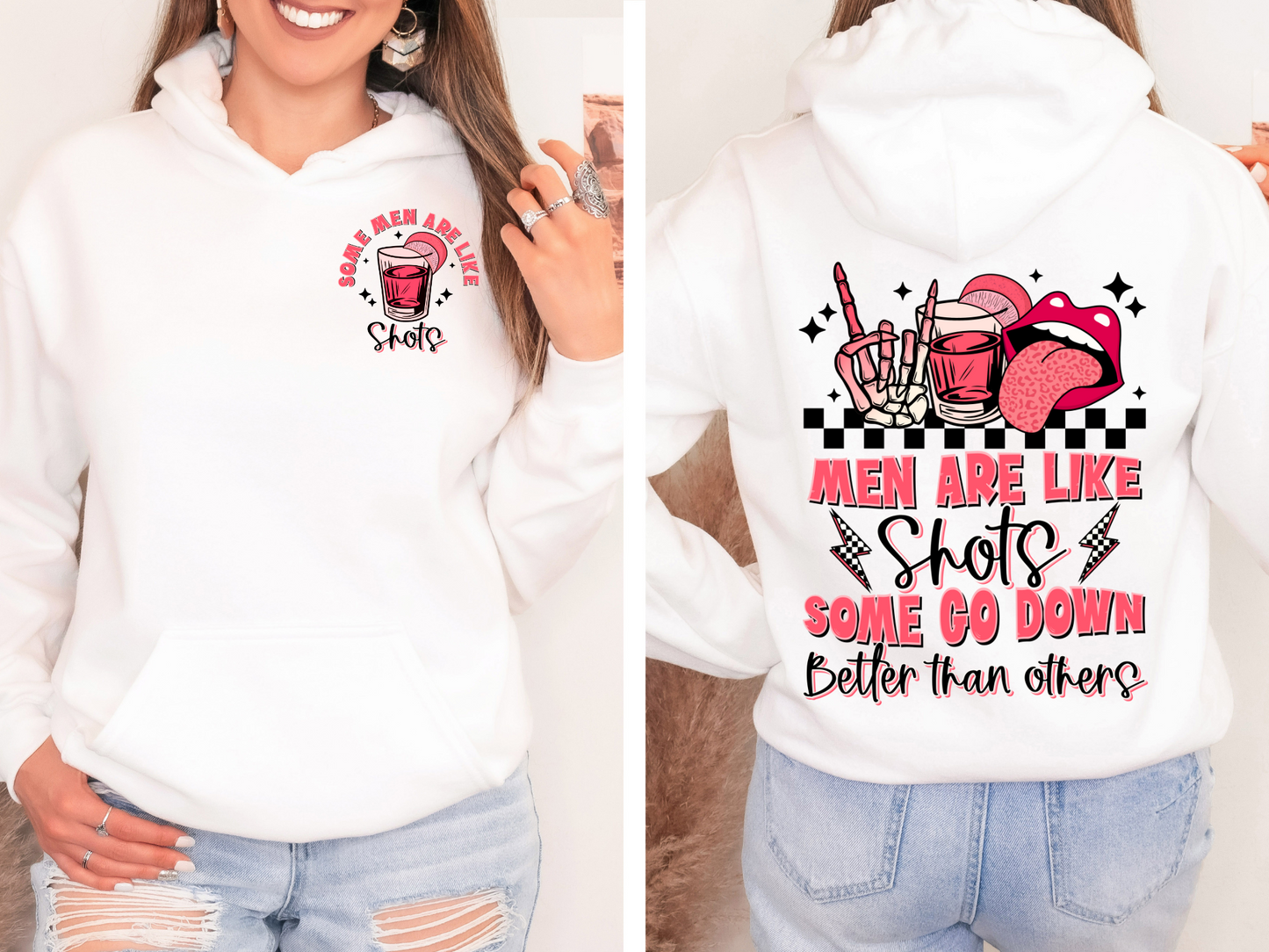 Some men are like shots, red - front