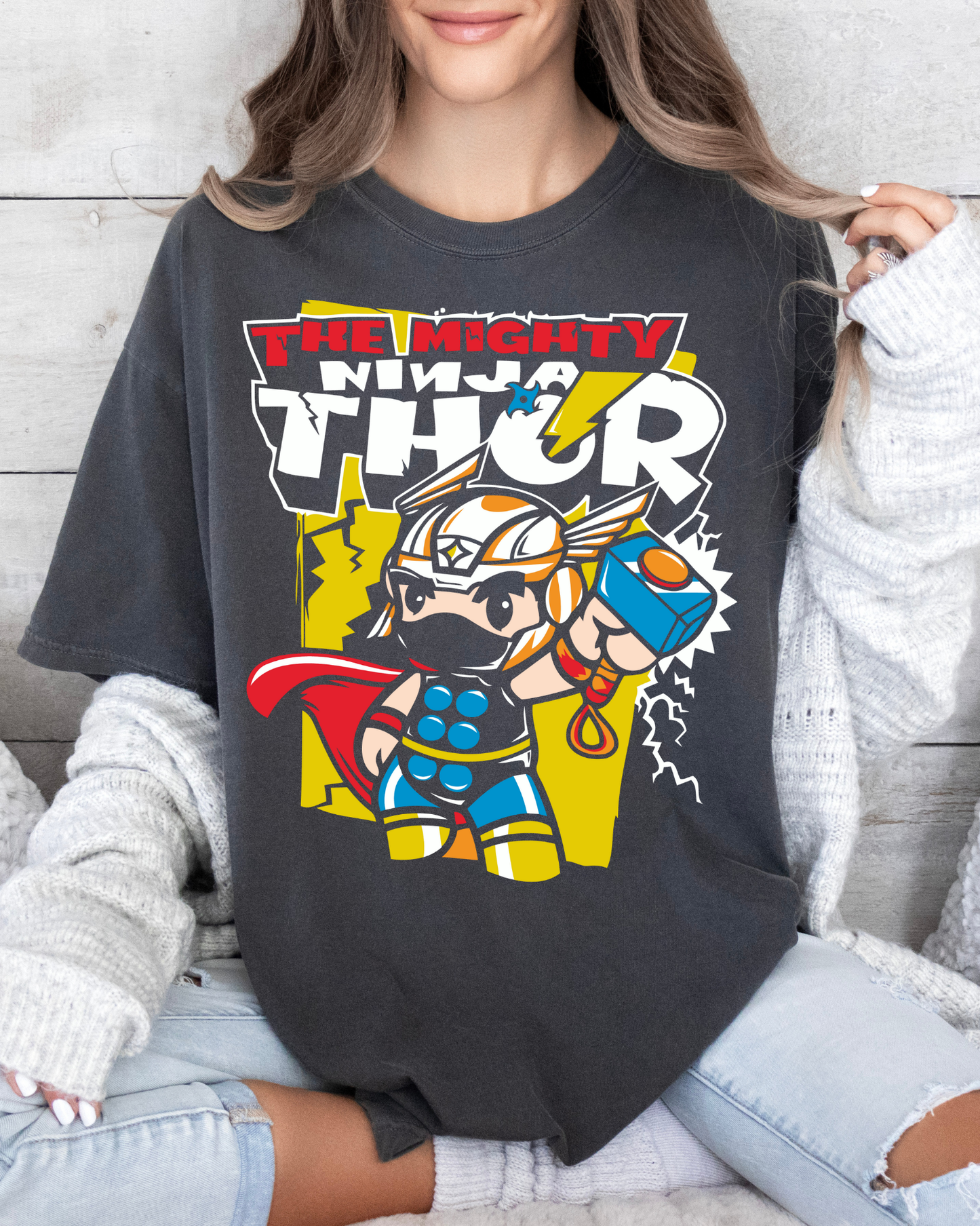 The mighty ninja Thor