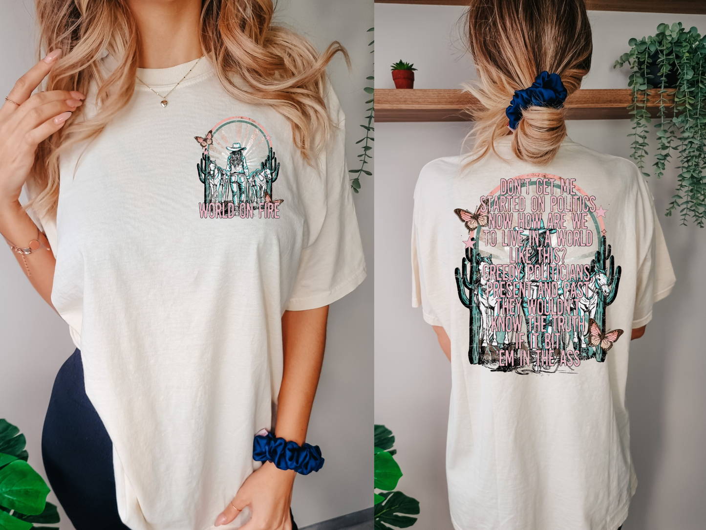 World On Fire - BACK