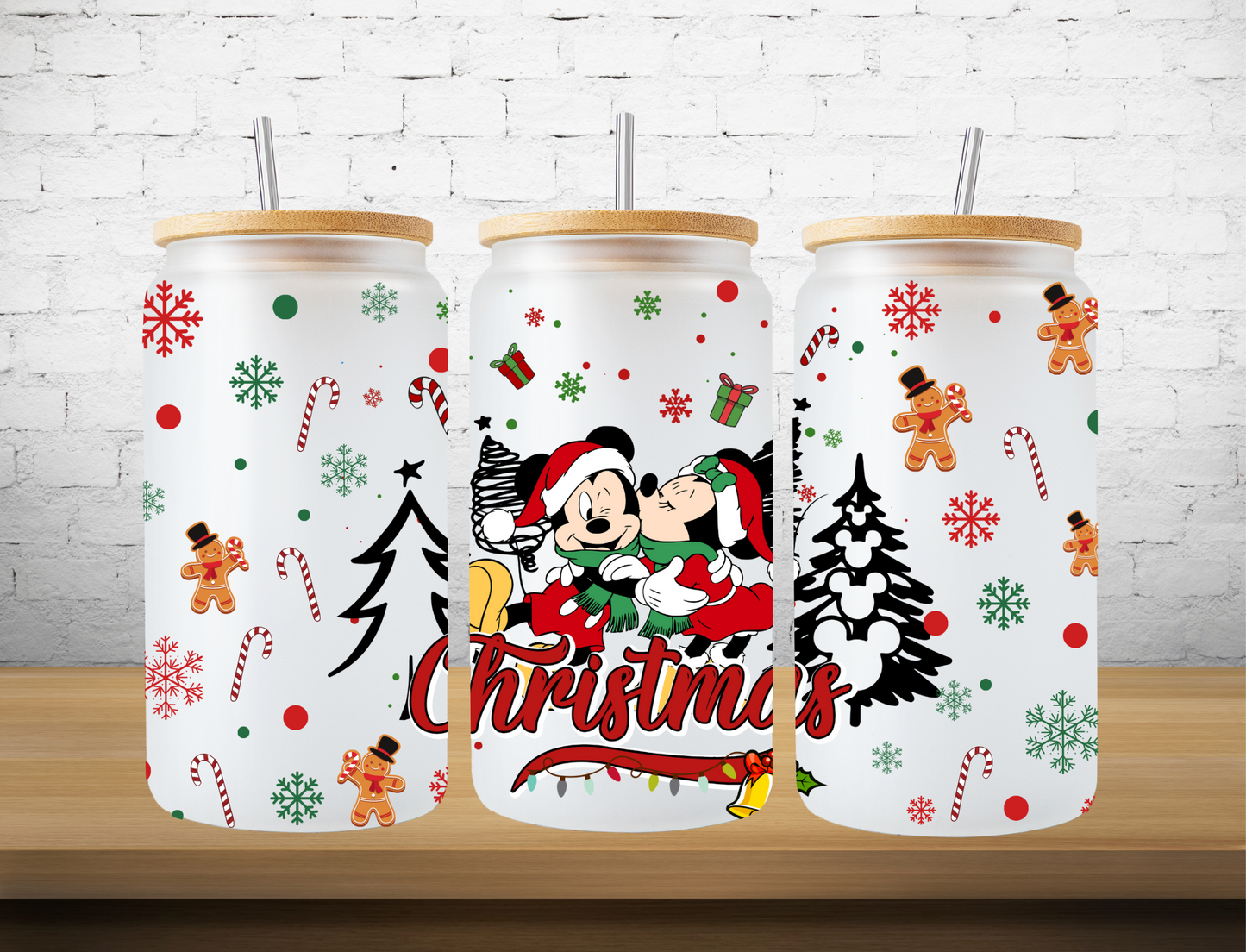 Mickey & Minnie Christmas - UV Libby Wrap