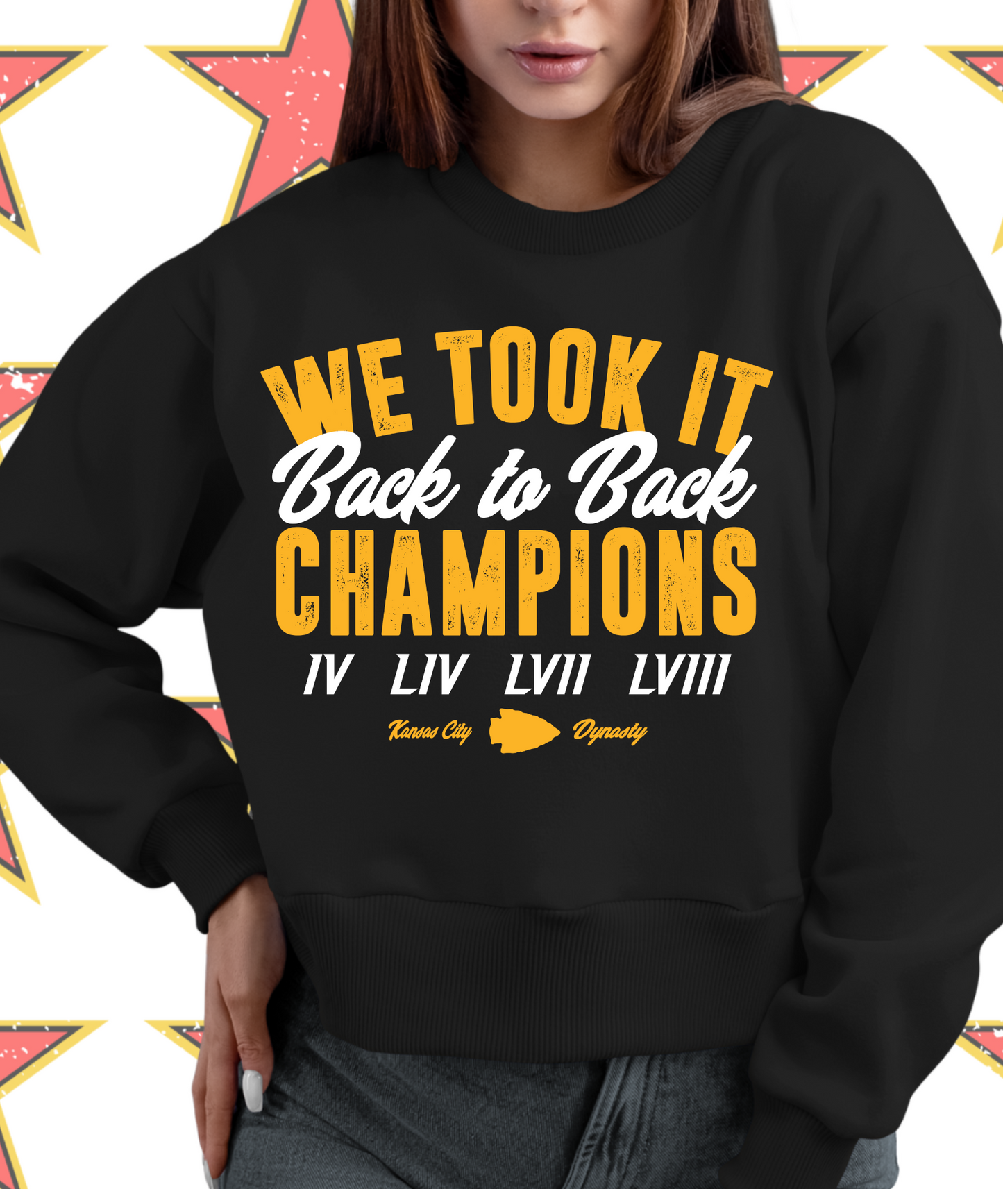 We Took It Back to Back Champions Dynasty GOLD/WHITE