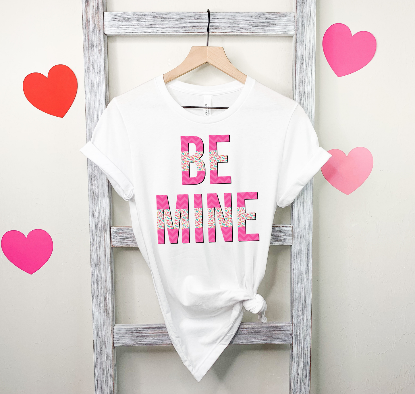 Be Mine Pink And White Stripes
