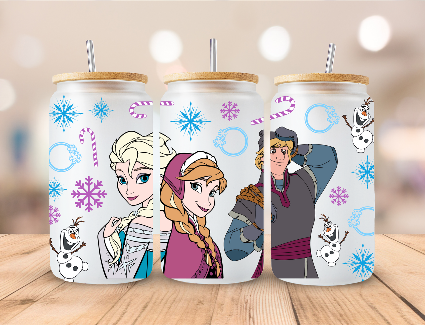 Elsa and friends - UV Libby Wrap