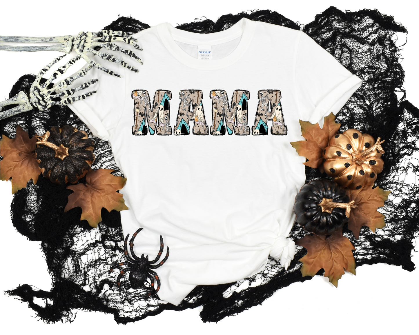Mama, Halloween collage