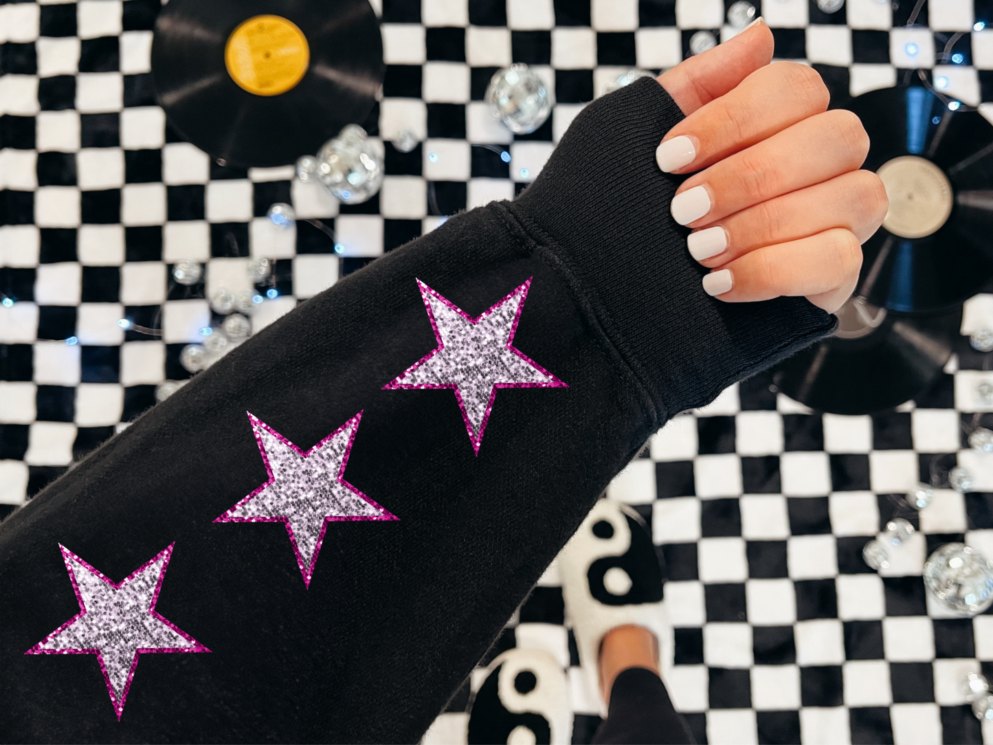 PRO GLITTER FOOTBALL PINK SLEEVE (Set of 3)