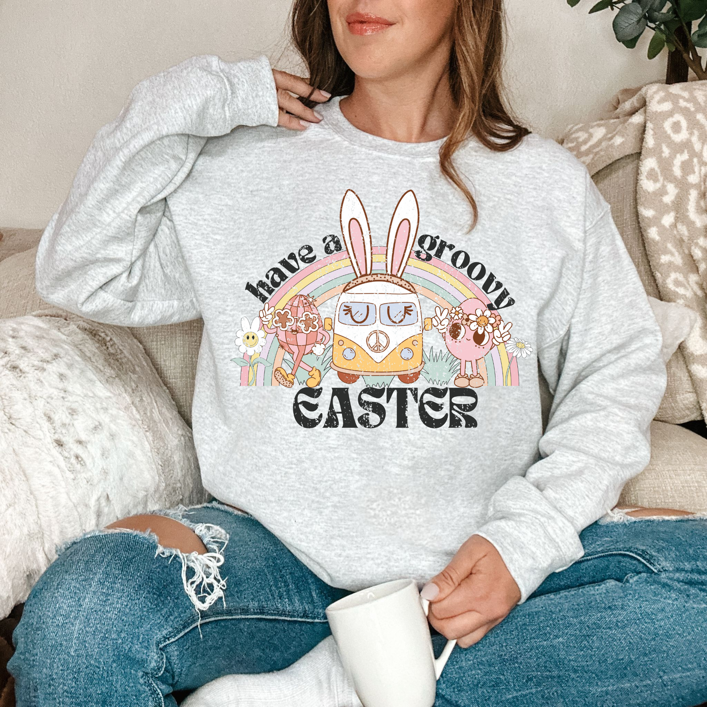 Have A Groovy Easter -DTF Transfer