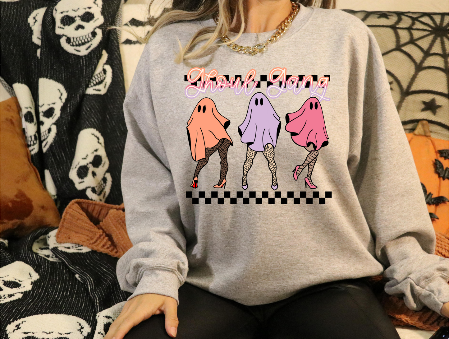Ghoul gang black checkered