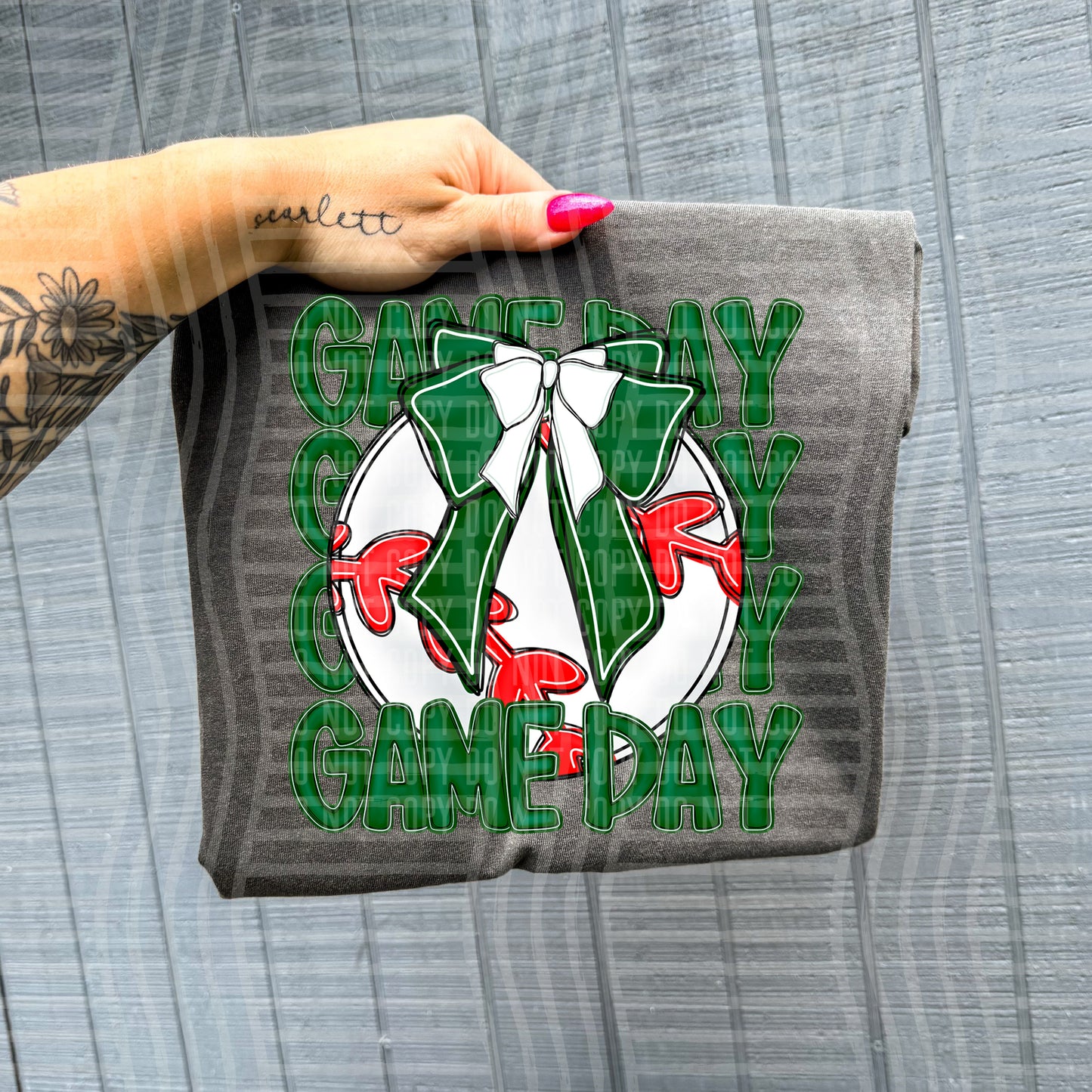 GAMEDAY BASEBALL DARK GREEN