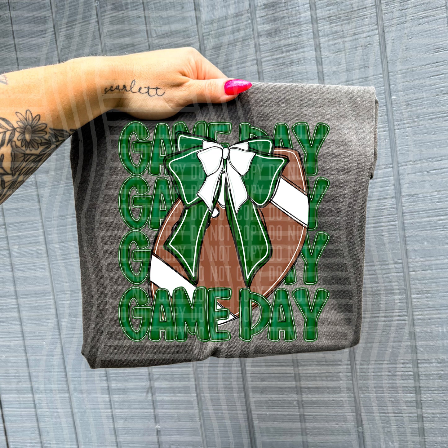 GAMEDAY FOOTBALL DARK GREEN