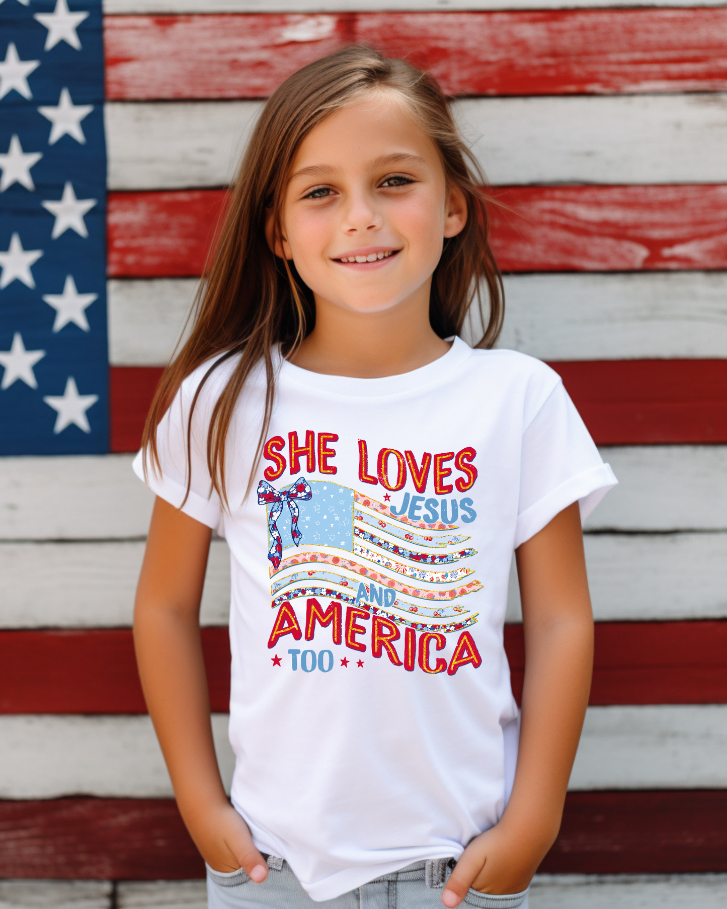 She Loves Jesus and America Too