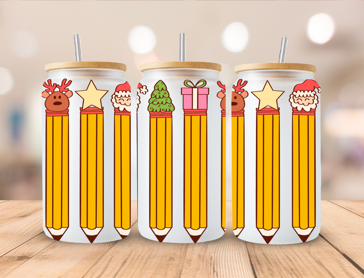 Christmas Pencil - UV Libby Wrap