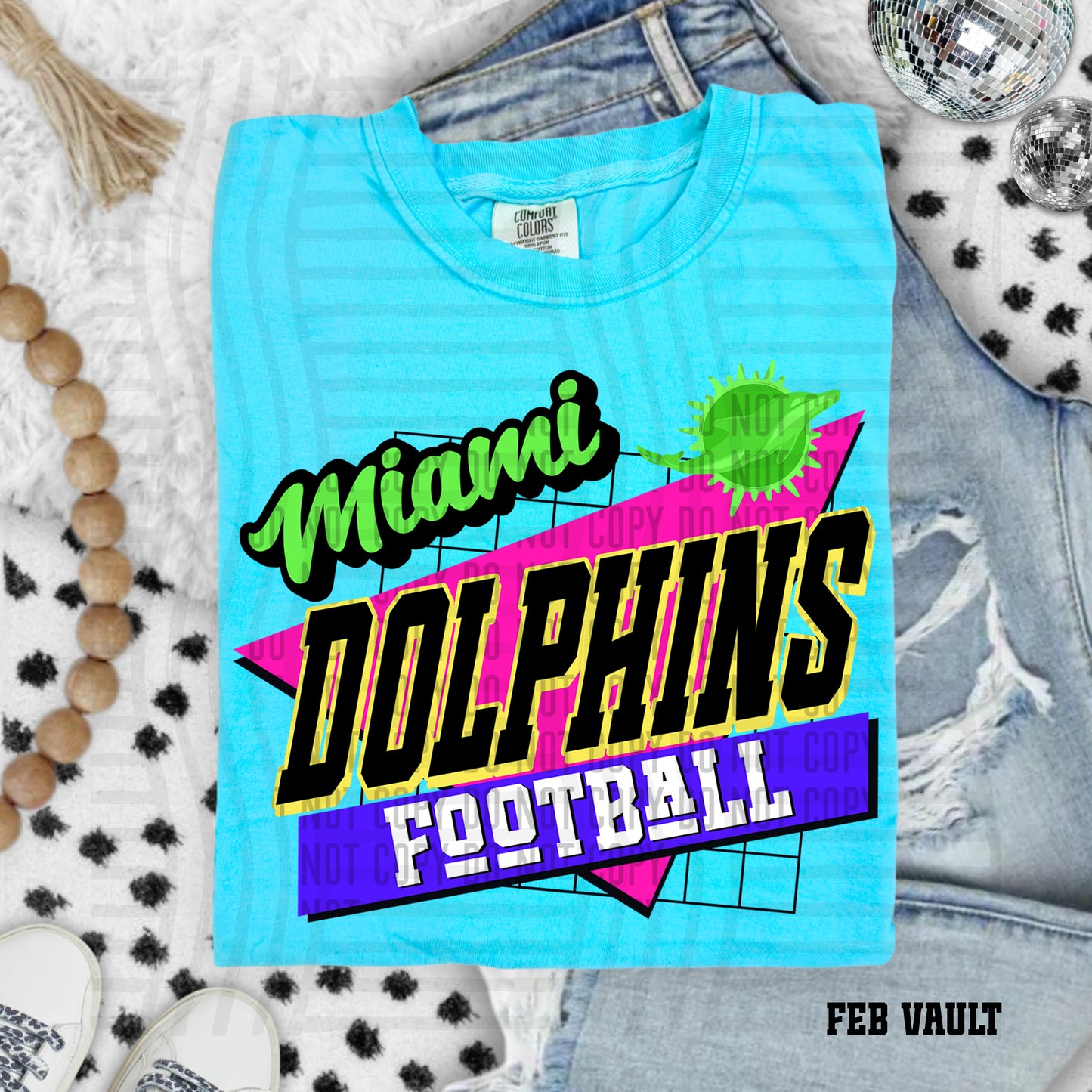 RETRO MIAMI DOLPHINS FOOTBALL