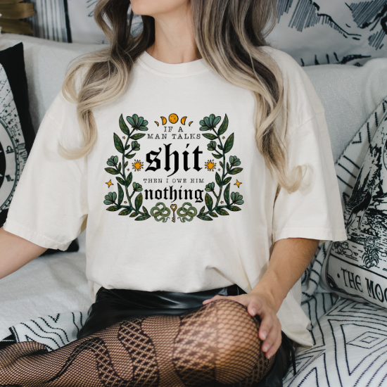 I Owe Him Nothing- DTF Transfer