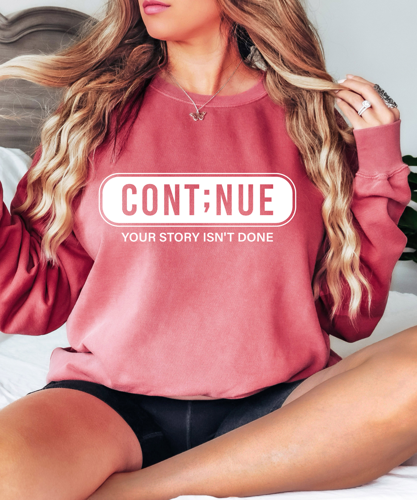 Continue, your story isn't done - white