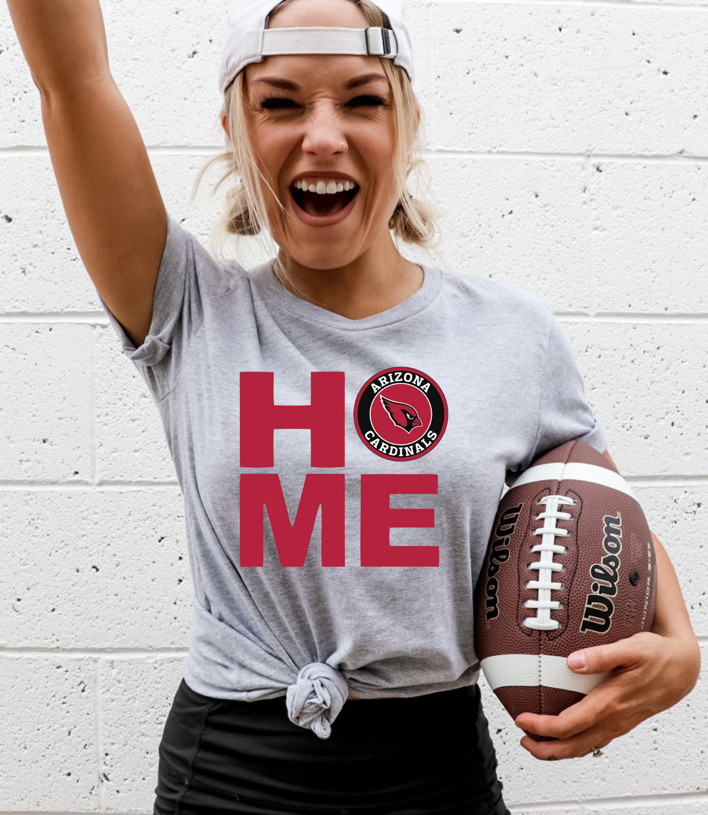 Home with Arizona cardinals as O - red letters