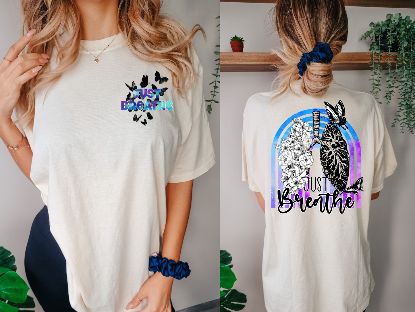Just breathe, butterflies-front