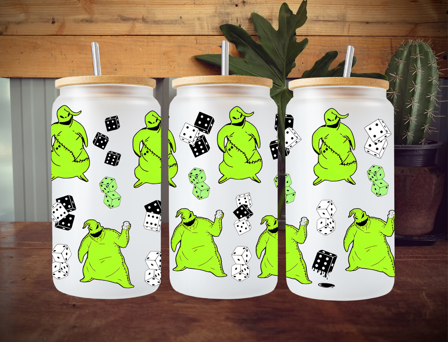 Oogie boogie and dice - UV Libby Wrap