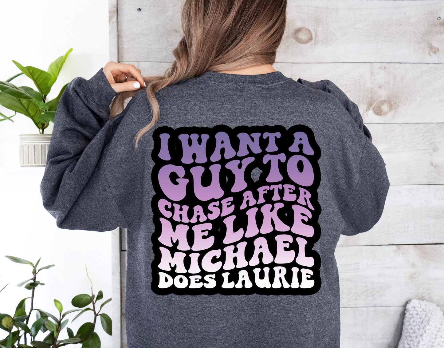 I Want a Guy to Chase After Me-BACK