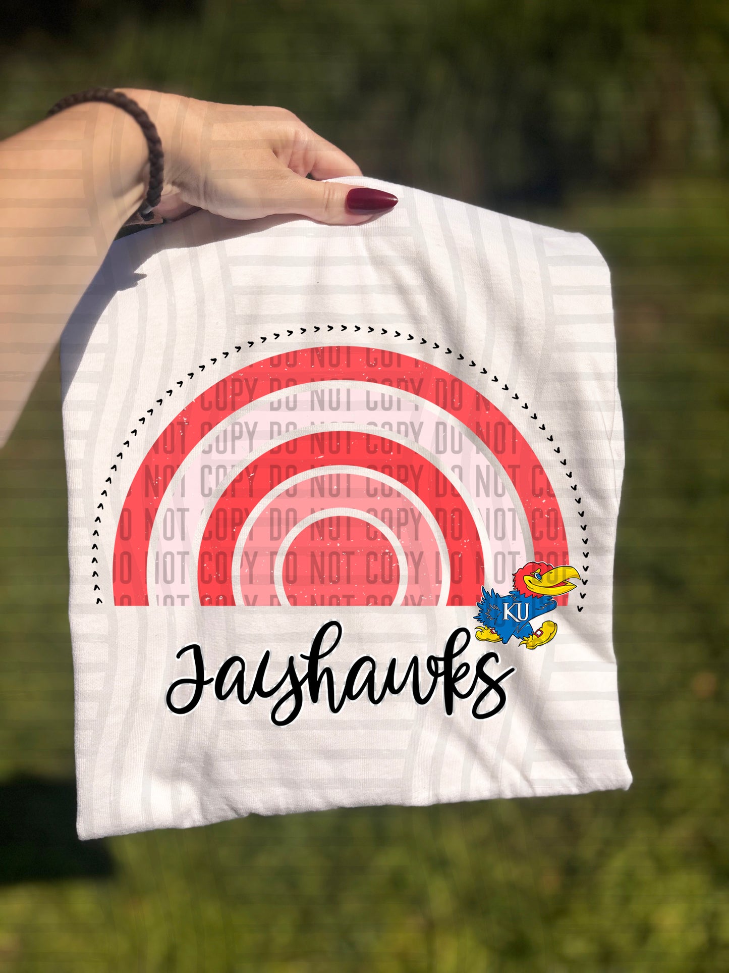 Retro Sunset Jayhawks