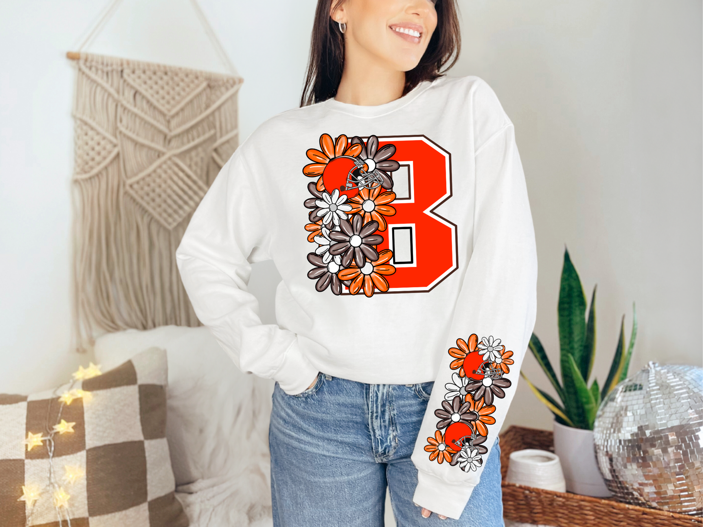 Floral Cleveland Browns - CHEST