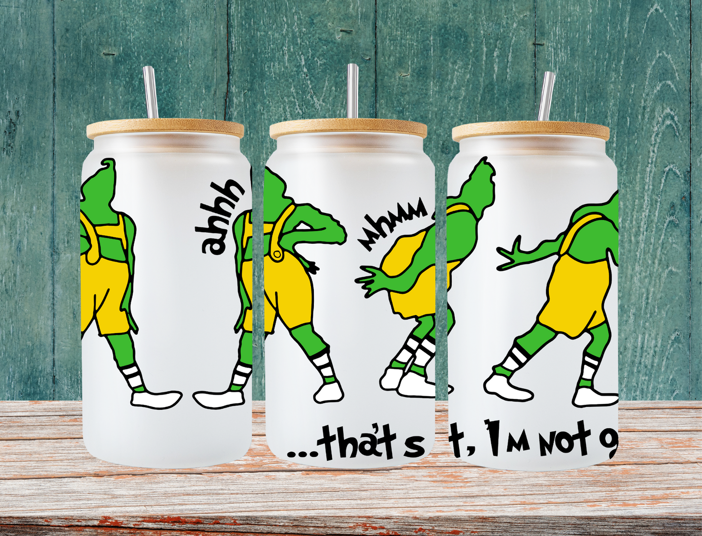 That's It I'm Not Going (YELLOW) - UV Libby Wrap