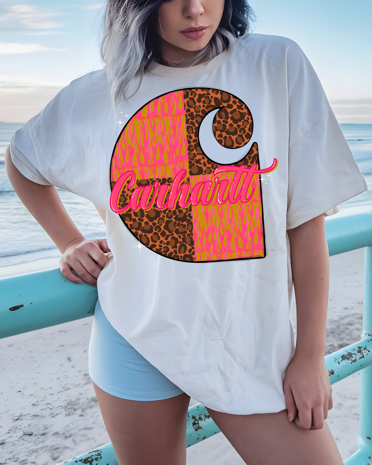 Carhartt Leopard Flames