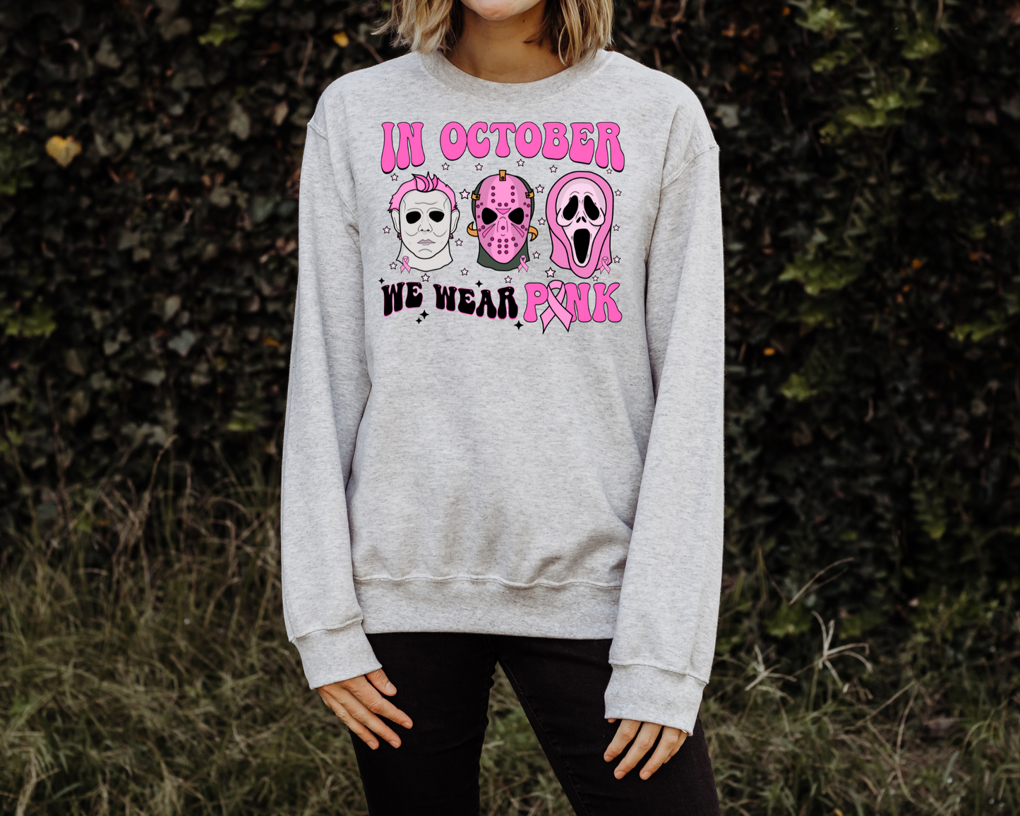 In October we wear pink - horror