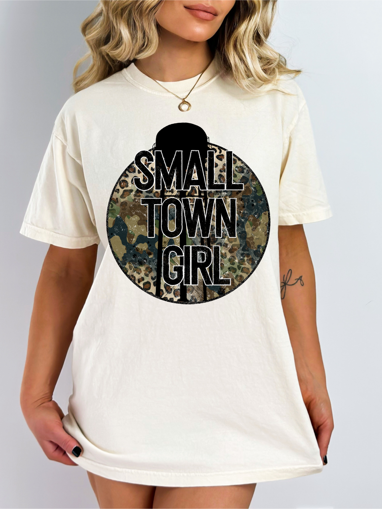 Small Town Girl Camo Leopard