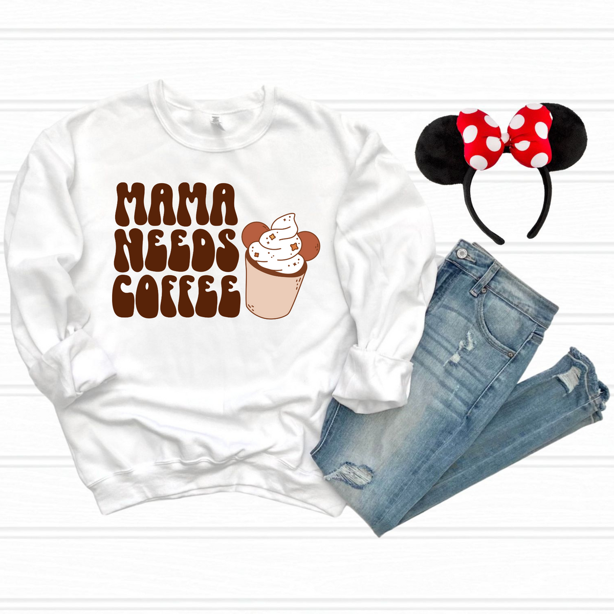 Mama Needs Coffee – Whipped/Brown