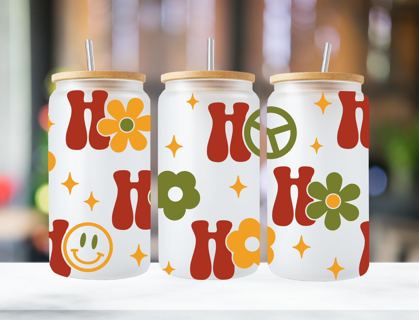 Ho Ho Ho Boho - UV Libby Wrap