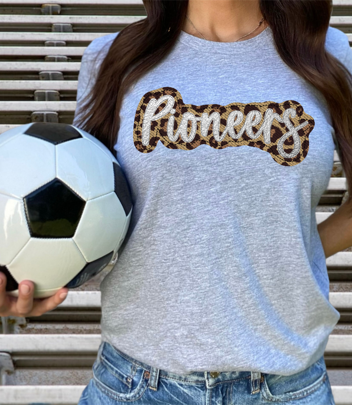 Pioneers - cheetah print and white