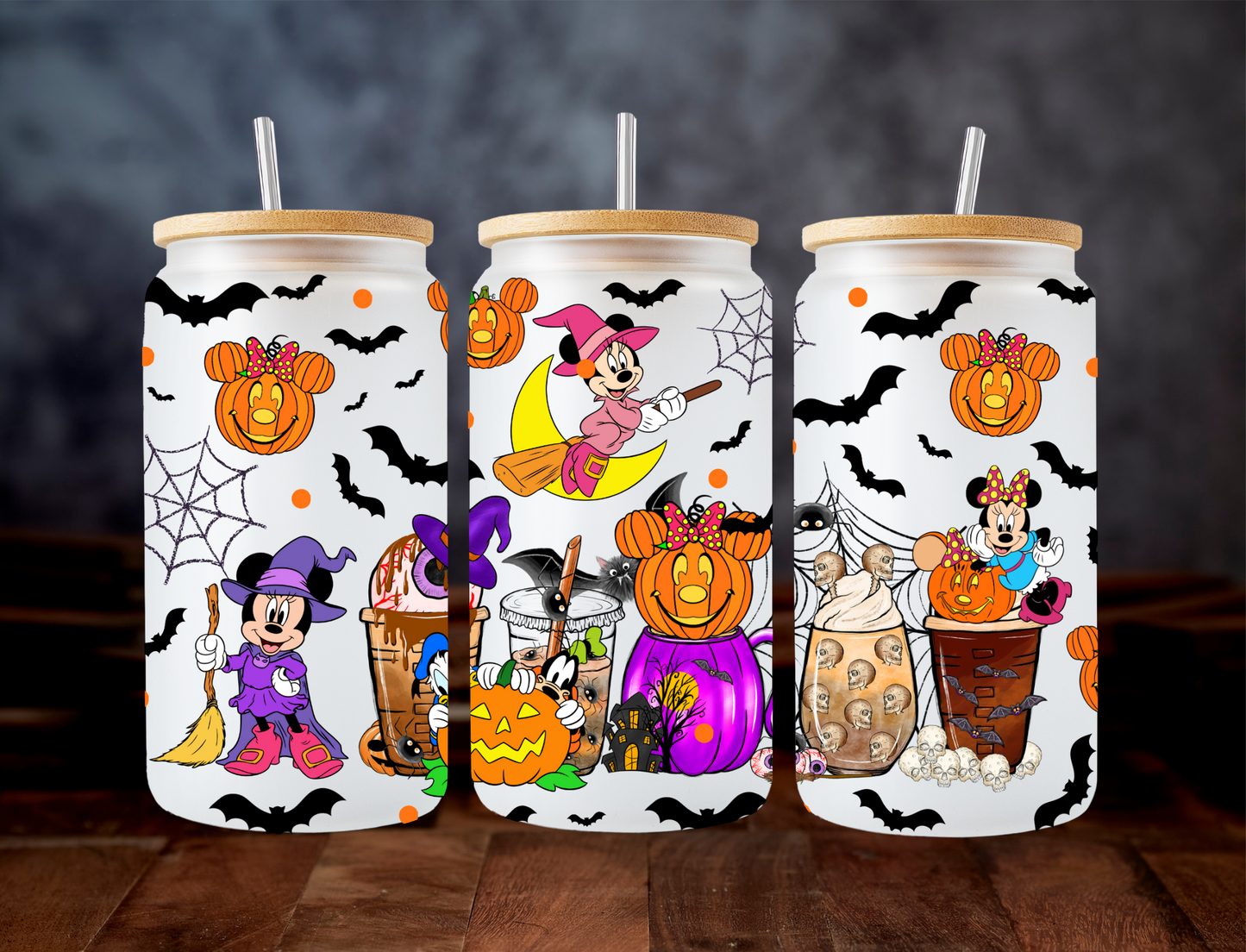 Minnie and friends Halloween - UV Libby Wrap