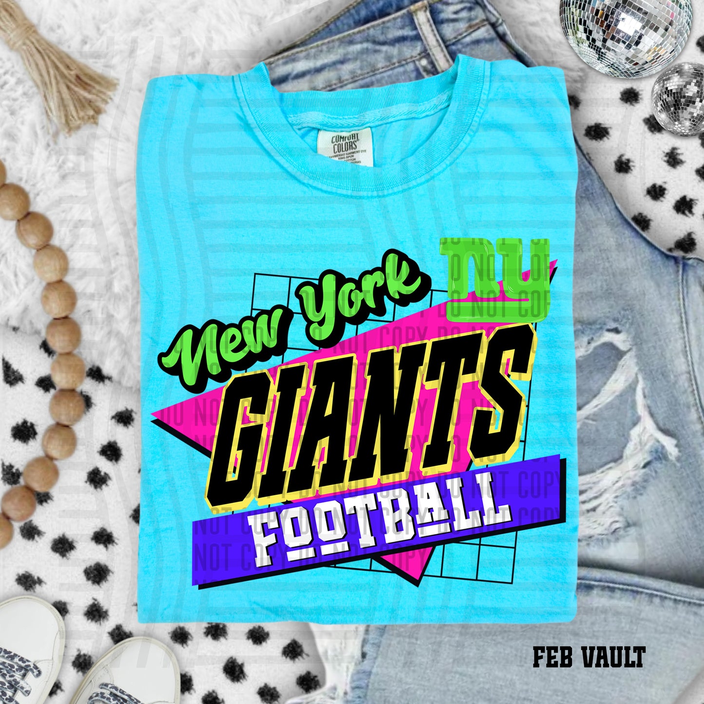 RETRO NEW YORK GIANTS FOOTBALL
