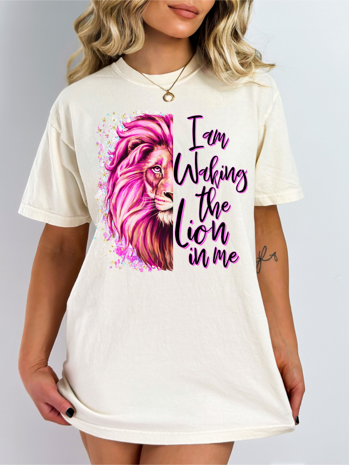 I am walking the lion in me